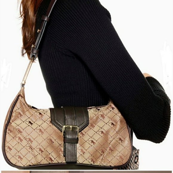 madrid jacquard shoulder bag
